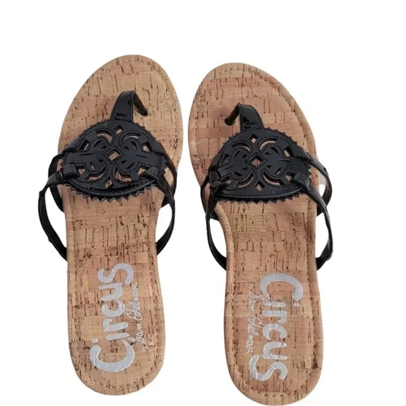 Circus by Sam Edelman Rocky black sandals size 9 - Picture 2 of 8